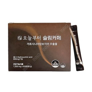 오늘부터 슬림카페 1500mg x 60포 in, 90g, 1개