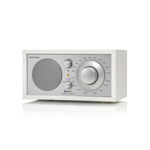 티볼리 오디오 모델 원 BT 블루투스 라디오 스피커, 화이트/실버