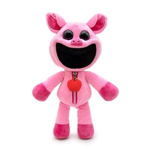 미국 아마존 정품 Poppy Playtime Smiling Critters 35.6cm(14인치) 장난감 플러시 인형(레드) 585138, Pickypiggy