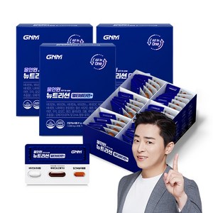 올인원 뉴트리션 멀티비타민, 30회분, 3개