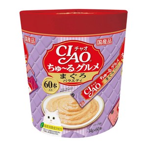 챠오츄르 고양이 구루메 버라이어티 간식 60p