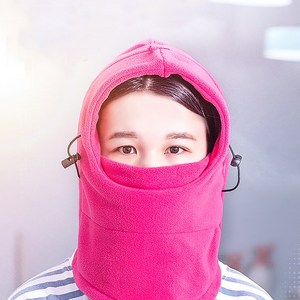 후드넥워머 방한마스크/목토시 귀도리 귀마개 겨울 털, 후드넥워머 방한마스크 블랙