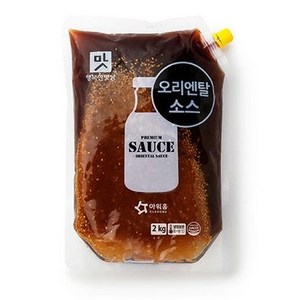 [먹깨비네] 아워홈 오리엔탈 드레싱 소스 2kg 대용량소스, 1개