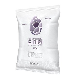 단미향 맵쌀 찹쌀 국산 햅쌀 구수하고 쫀득한 식감 찰진 맛, 1개, 10kg