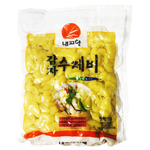 (내고향)감자수제비kg 수제비 사리 수제비, 1kg, 1개