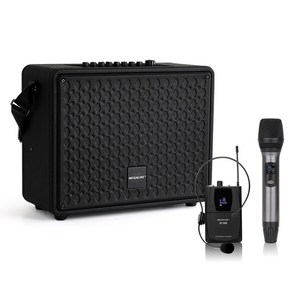 MEGALINE TA2200HD 200W 강의용무선마이크 충전식앰프 이동식앰프 휴대용스피커 포터블엠프, 본체 핸드 헤드셋