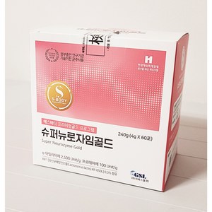 에스바디 슈퍼뉴로자임 골드(60포) 최신정품 지에스엘, 60개, 3ml