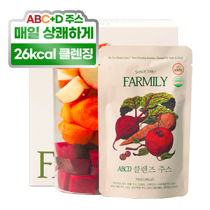 팜밀리1987 ABCD 클렌즈 주스 14개입, 70ml, 14개