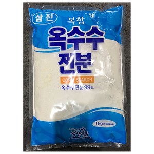 삼진식품 [삼진식품] 옥수수전분 (삼진 1k) X 10, 1kg, 1개