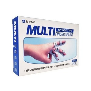 건강누리 멀티핑거 스프린트 스폰지 타입 multi finge sponge type, 5개, 3호