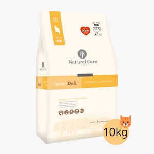네츄럴코어 베네델리 고양이사료 10kg + 사료샘플 간식, 사료샘플5개+메리츄, 1개, 닭