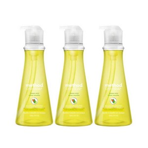 메소드 왕뽀득 주방세제 레몬민트향, 532ml, 3개