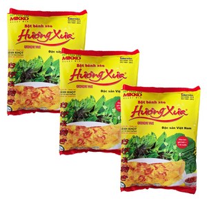 베트남 미코 반쎄오 가루 BOT BANH XEO, 500g, 3개