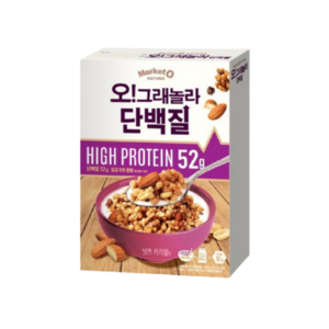 마켓오네이처 오 그래놀라 단백질, 275g, 3개