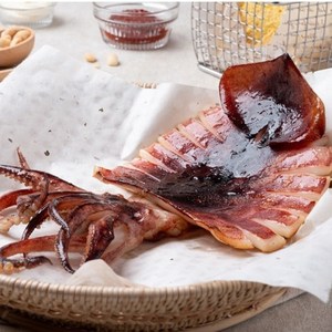 [바소담] 국내산 구룡포 반건조 오징어 피데기, 1개, 특대 800g 5미