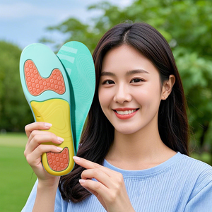 [남자/여성 깔창] 기능성 아치 지지 쿠션 깔창 평발 족저근막염 완화 강화 힐컵 교정 인솔 러닝 운동화용 남녀공용 장시간 서기 걷기