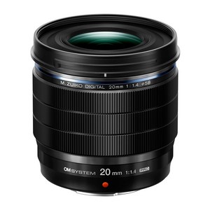 OM SYSTEM M.ZUIKO DIGITAL ED 20mm F1.4 PRO 블랙, 02 단품