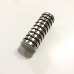 [제이스마그네트] D25x5T 네오디움 원형자석, 10P세트 25mmx5mm