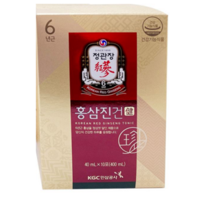 정관장 홍삼진건 파우치, 400ml, 3개