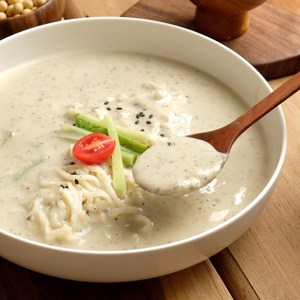 국산콩 콩다운 우리 콩국수 서리태 콩물 4인분 6인분 낱개포장 면 밀키트 세트 콩국물 국내산 콩국물 콩국 콩국수면, 430g, 1개, 콩국수 (콩물+면) 세트 6인분