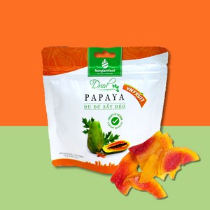 원물95% 베트남 건조파파야 건파파야 파파야말랭이 건망고 75g 새콤달콤, 1개
