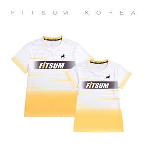 FITSUM 핏섬 핏썸 남성 여성 반팔 배드민턴 복 티셔츠 FATFW-P3122 4122