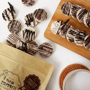 [풍심당] 작은달 초코 현미 뻥튀기 (100g), 1개, 100g