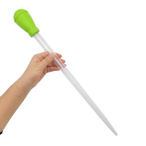 물멍 프리미엄 왕 스포이드 45cm 50ml 수족관 어항 아쿠아리움 대용량 긴 스포이드 그린 초록, 1개