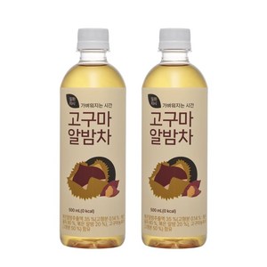 일화차시 고구마알밤차, 6개, 500ml