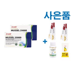 뉴질랜드 하이웰 프리미엄 초록입홍합 오일 25000mg 400캡슐 (사은품증정), 400개