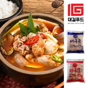 [대길푸드] 냉동 대구알 800g + 곤이 800g 알탕재료 1세트