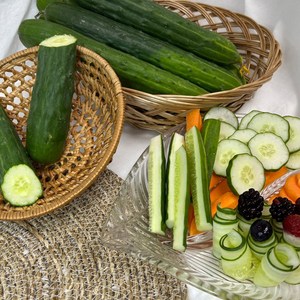취청오이, 1박스, 1kg (개당 220g 내외)