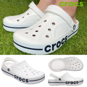 [국내매장판/AS가능] CROCS 크록스 남녀공용 여름 클로그 슬리퍼 화이트 샌들 신발 BYG621