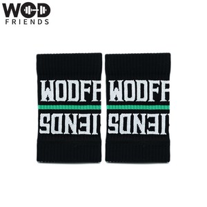 크로스핏 손목보호대 아대 스웨트밴드 블랙, 1개