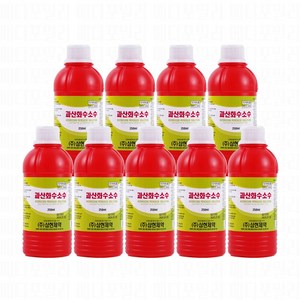 삼현제약 과산화수소수 과산화수소 살균 소독제 에탄올 알콜 250ml, 9개