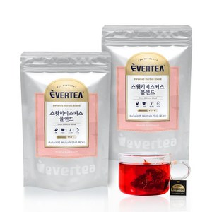 에버티 스윗 히비스커스 블렌드 허브차, 2g, 24개입, 2개