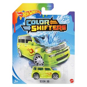 미국 아마존 정품++ Hot Wheels Toy Ca 1:64 스케일 컬러 시프터 차량 얼음처럼 차갑거나 따뜻한 물에서 반복되는 색상 변경 (스타일은 다를 수 있음)