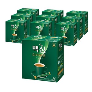 맥심 디카페인 커피믹스, 11.8g, 50개입, 4개