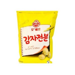 오뚜기 오쉐프 감자전분 1kg, 3개