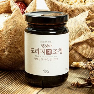 지리산농부들 정경아 홍 도라지청 조청, 250g, 1개