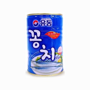 유동 꽁치 통조림, 400g, 24개