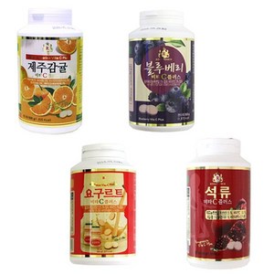 로얄 요구르트 제주감귤 블루베리 석류 비타C플러스, 3. (요구르트) Yogut   500g, 500g, 1개