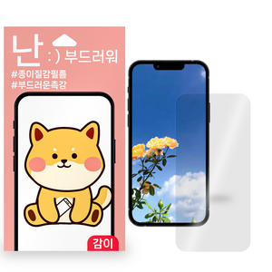 아이폰 액정보호필름 핸드폰필름 지문방지필름 2매, 아이폰 XS MAX