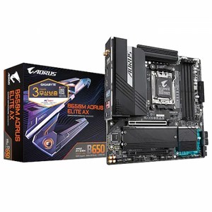 [GIGABYTE] B650M AORUS ELITE AX 피씨디렉트 (AMD B650/M-ATX)