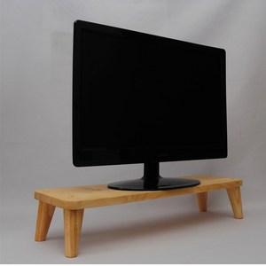 고급 원목 모니터 받침대 선반