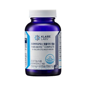 냉장배송 닥터PNT 프로바이오틱스 컴플리트 캡슐 (60일분) 1개, 60정