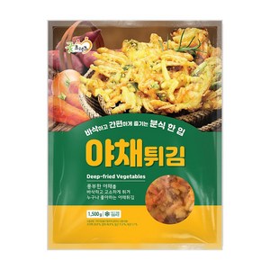 굿프랜즈 야채튀김 1500g, 상세페이지참조, 1개, 1.5kg