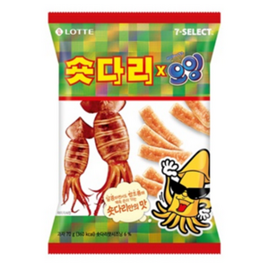 숏다리오잉 간식스낵, 12개, 70g