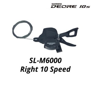 데오레 M6000 10 단 자전거 시프터 레버 SL-M6000 s S 10v MTB 산악, 3.M6000 Right 10 Speed, 1개