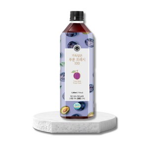투오가닉 푸룬주스 식이섬유 푸룬건자두100% 변비 딥워터 농축 원액 1000ml, 1L, 1개